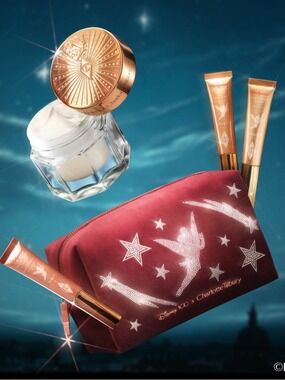 Charlotte Tilbury x Disney Tinker Bell Limited Edition Best Wishes Makeup Bag -